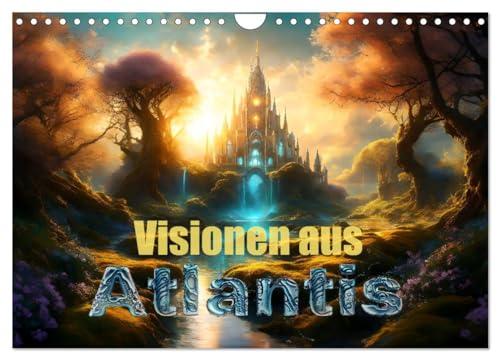 Visionen aus Atlantis (Wandkalender 2025 DIN A4 quer), CALVENDO Monatskalender von CALVENDO