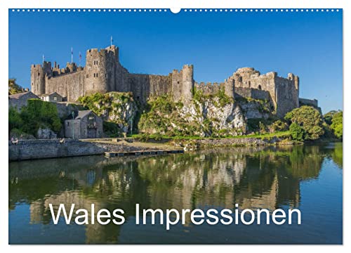 Wales Impressionen (Wandkalender 2025 DIN A2 quer), CALVENDO Monatskalender von CALVENDO