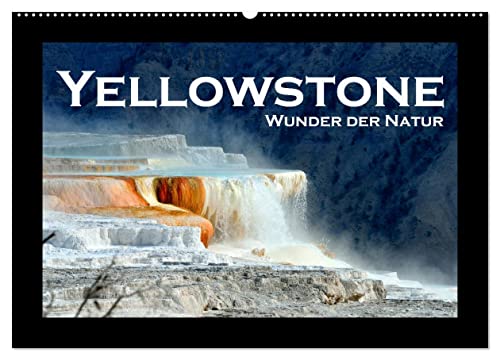 Yellowstone - Wunder der Natur (Wandkalender 2025 DIN A2 quer), CALVENDO Monatskalender von CALVENDO