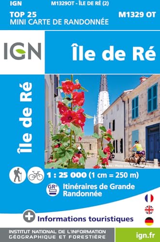 Ile de Ré mini (1329OT) (TOP 25) von Institut Geographique National