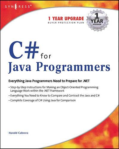 C# For Java Programmers