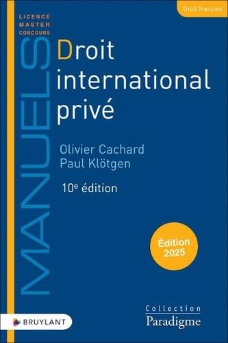 Droit international privé von BRUYLANT