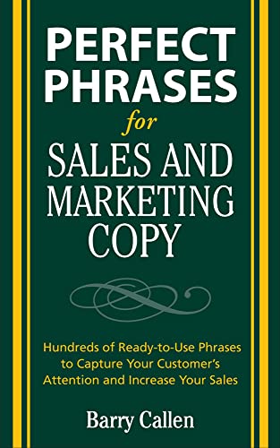 Perfect Phrases for Sales and Marketing Copy (Perfect Phrases Series) von McGraw-Hill Education