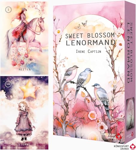 Sweet Blossom Lenormand (Lenormandkarten auf Deutsch)