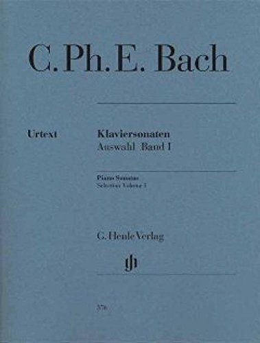 Klaviersonaten, Auswahl, Band I: Besetzung: Klavier zu zwei Händen (G. Henle Urtext-Ausgabe)