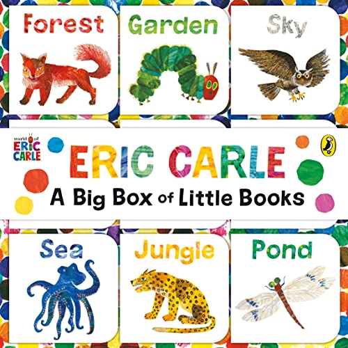 The World of Eric Carle: Big Box of Little Books: Forest; Garden; Sky, Sea; Jungle, Pond