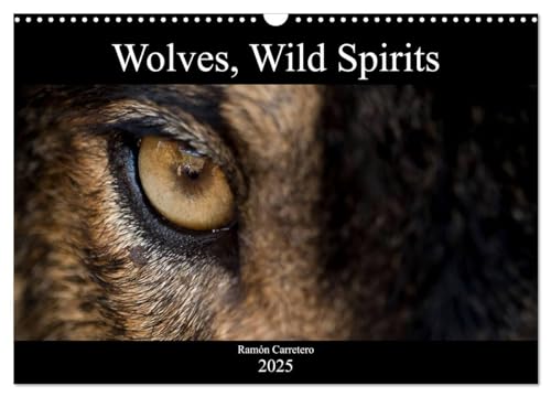 Wolves, Wild Spirits (Wall Calendar 2025 DIN A3 landscape), CALVENDO 12 Month Wall Calendar: Stunning images of the most legendary predator. von Calvendo