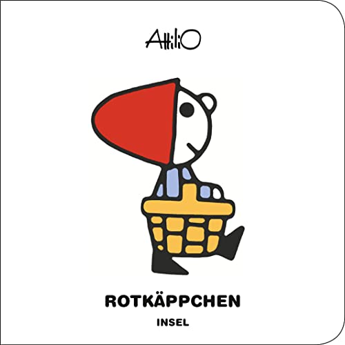 Rotkäppchen: Märchen-Klassiker im zeitlosen Design der italienischen Kinderbuch-Ikone | Bilderbuch ab 1 Jahr (Attilios Mini-Märchen)