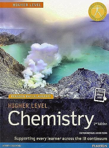 Pearson Baccalaureate Chemistry Higher Level 2nd edition print and online edition for the IB Diploma: Industrial Ecology (Pearson International Baccalaureate Diploma: International E)
