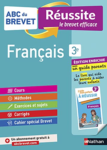 Réussite Famille - Français 3e: Avec un guide parents