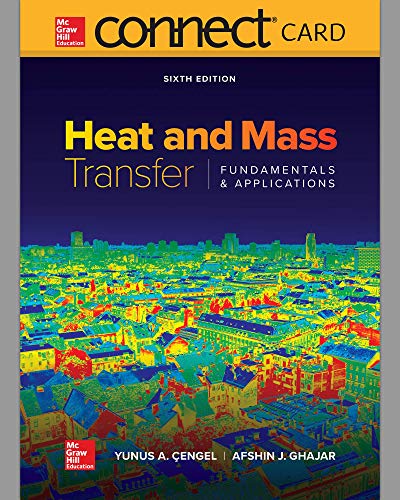 Heat and Mass Transfer Connect Access Card: Fundamentals and Applications