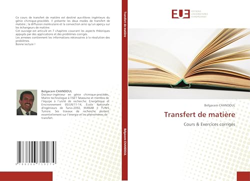 Transfert de matière: Cours & Exercices corrigés von Éditions universitaires européennes