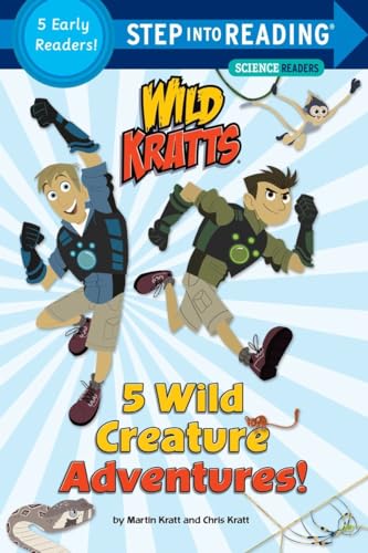 5 Wild Creature Adventures! (Wild Kratts) (Step into Reading) von Random House Books for Young Readers
