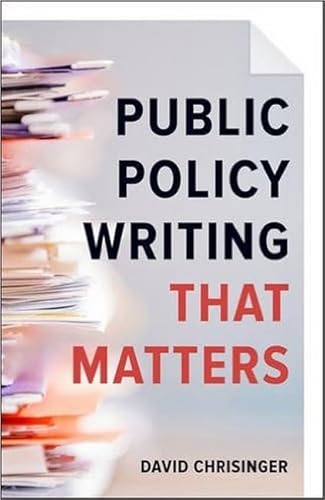 Public Policy Writing That Matters