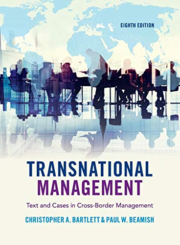 Transnational Management: Text and Cases in Cross-Border Management von Cambridge University Press