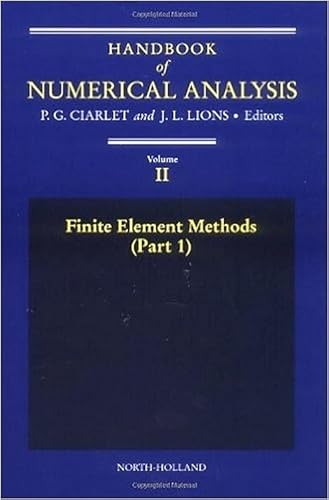 Finite Element Methods (Part 1) (Volume 2) (Handbook of Numerical Analysis, Volume 2)