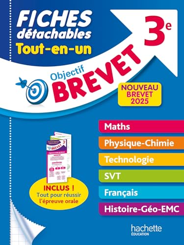 Objectif Brevet - Fiches Tout-en-un 2025 von HACHETTE EDUC