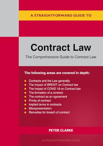 A Straightforward Guide to Contract Law: Revised Edition - 2023 von Straightforward Publishing