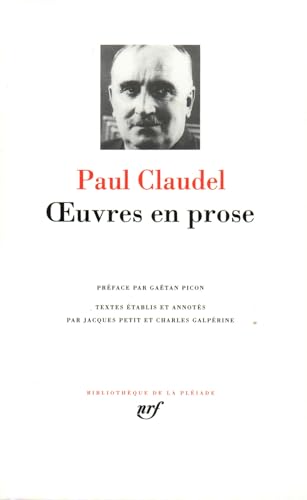 Œuvres en prose von GALLIMARD