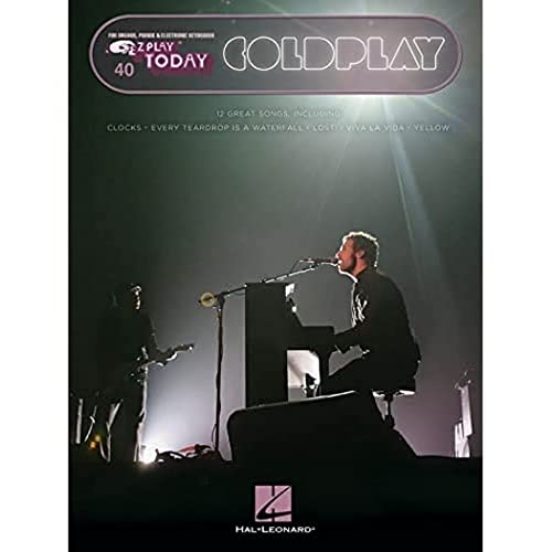 E-Z Play Today Volume 40: Coldplay -Für Klavier, Orgel & Keyboard- (Songbook große Notenschrift): Songbook für Klavier, Orgel, Keyboard