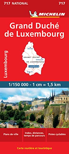 Carte NATIONAL Grand Duch du Luxembourg Michelin