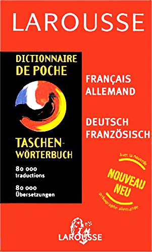 Dictionnaire De Poche Francais-Allemand/Allemand-Francais
