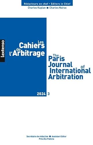 Les Cahiers de l'Arbitrage N°3-2024 von LGDJ