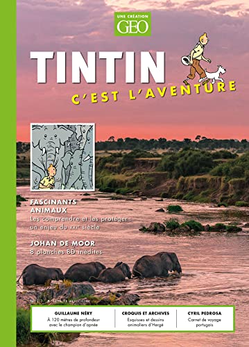 Tintin - C'est l'aventure 11: Fascinants animaux von MOULINSART PRISMA EDITIONS