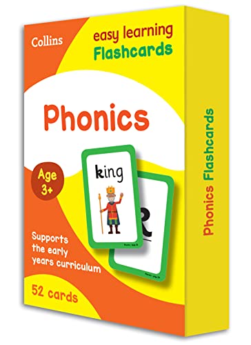 Phonics Flashcards: Ideal for home learning (Collins Easy Learning Preschool)
