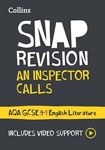 An Inspector Calls: AQA GCSE 9-1 English Literature Text Guide: Ideal for the 2024 and 2025 exams (Collins GCSE Grade 9-1 SNAP Revision) von Collins