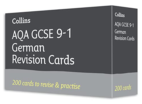 AQA GCSE 9-1 German Vocabulary Revision Cards: Ideal for the 2024 and 2025 exams (Collins GCSE Grade 9-1 Revision)