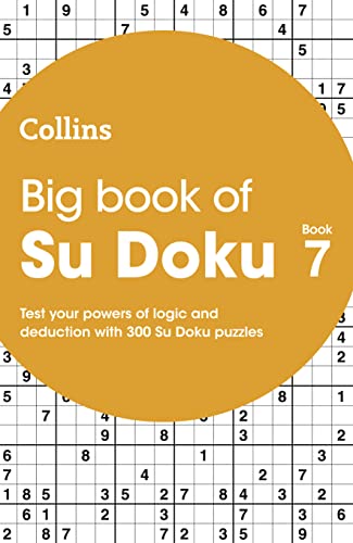 Big Book of Su Doku 7: 300 Su Doku puzzles (Collins Su Doku) von Collins