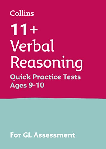 11+ Verbal Reasoning Quick Practice Tests Age 9-10 (Year 5): For the 2024 GL Assessment Tests (Collins 11+ Practice) von Collins