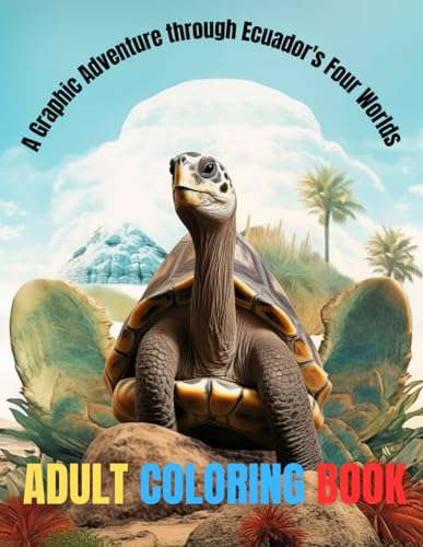 Adult Coloring Book: Color the Four Worlds of Ecuador through 45 meticulously selected animal illustrations. A relaxing coloring journey suitable for ... for stimulating creativity and relaxation von Independently published