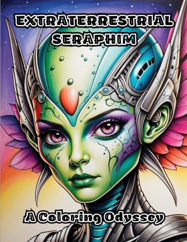 Extraterrestrial Seraphim: A Coloring Odyssey