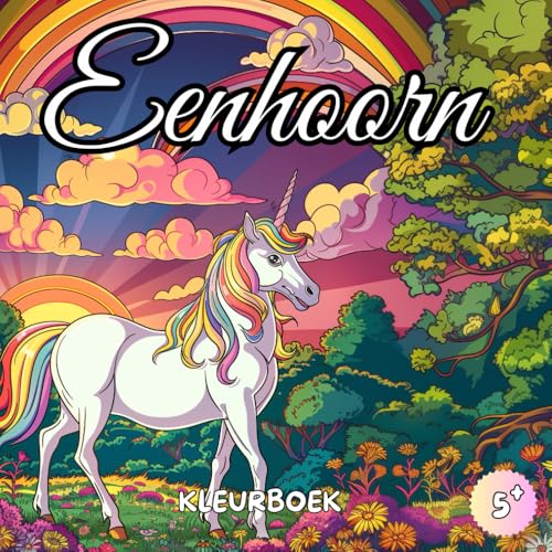 Eenhoorn Kleurboek: Unicorn Kleurboek – 50 Betoverende Ontwerpen voor Kinderen vanaf 5 Jaar von Independently published