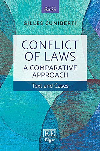 Conflict of Laws: A Comparative Approach; Text and Cases von Edward Elgar Publishing Ltd