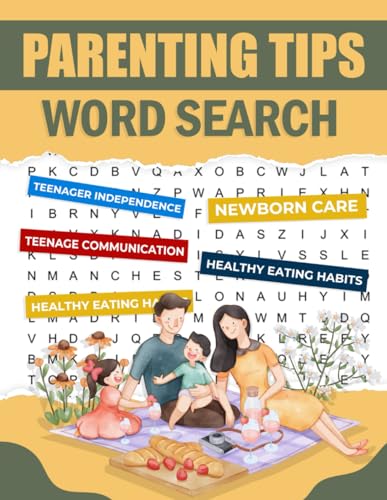 Parenting Tips Word Search: A New Fun and Relaxing Wildlife Word Search Puzzle Book for Adults And Kids, Large Print Puzzle Book, Perfect Gift For Birthday, Christmas von Independently published