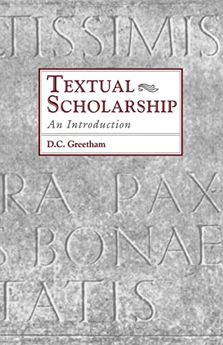 Textual Scholarship: An Introduction (Garland Reference Library of the Humanities, 1417, Band 1417) von Routledge