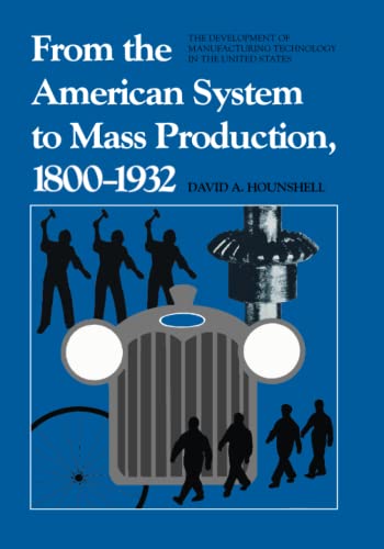 From the American System to Mass Production, 1800-1932: Development of Manufacturing Technology in the United States (St in Industry & Technology 4) von Johns Hopkins University Press
