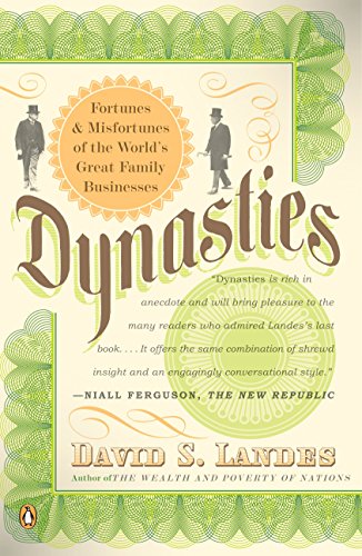 Dynasties: Fortunes and Misfortunes of the World's Great Family Businesses von Landes, David S.