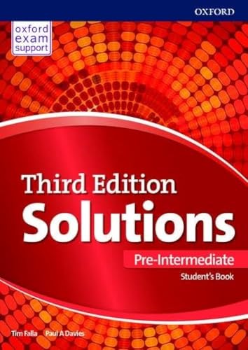 Solutions: Pre-Intermediate: Student's Book: Leading the way to success
