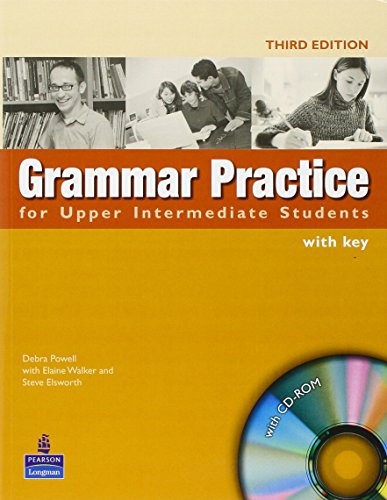 Grammar Practice for Upper Intermediate Students, with key and CD-ROM von Pearson Longman