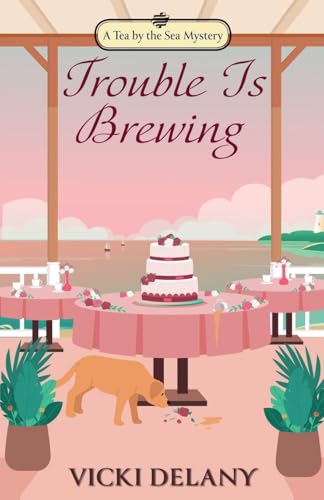 Trouble Is Brewing (Tea by the Sea Mystery, 5) von Thorndike Press Large Print