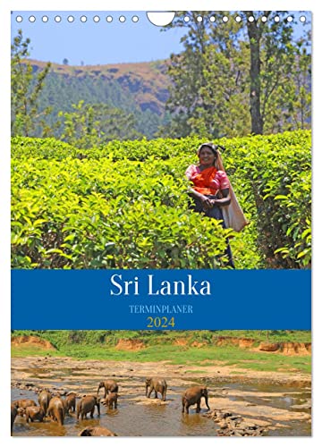Sri Lanka - Terminplaner (Wandkalender 2024 DIN A4 hoch), CALVENDO Monatskalender von CALVENDO