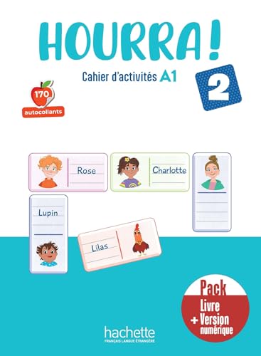 Hourra ! 2 - Pack Cahier d'activités + Version numérique (A1) von HACHETTE FLE