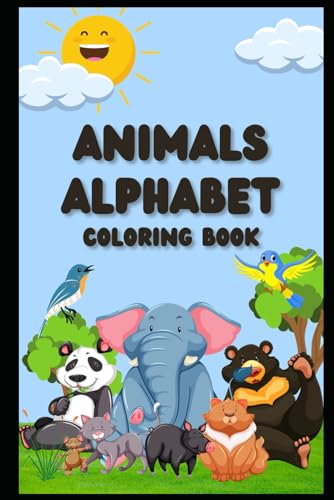 ABC Alphabet Coloring Book with 26 Pages of Educational Fun – Perfect for Kids Ages 3 / 4 / 5 von Independently published