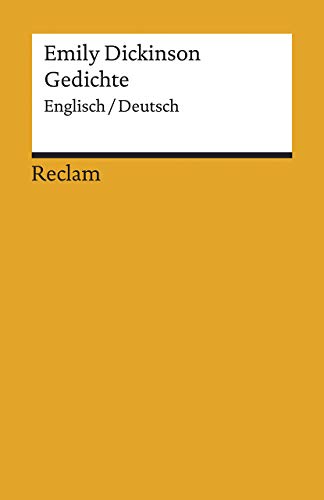 Gedichte: Englisch/Deutsch (Reclams Universal-Bibliothek) von Reclam Philipp Jun.