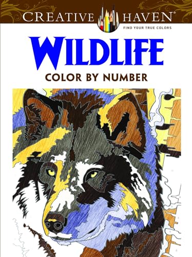 Wildlife Color by Number (Creative Haven)
