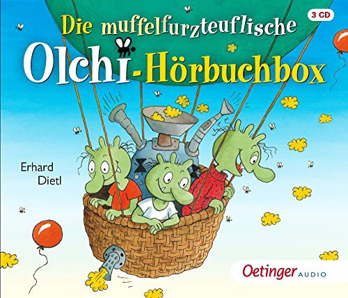 Die muffelfurzteuflische Olchi-Hörbuchbox: Enthält drei Hörbücher für Kinder ab 5 Jahren (Die Olchis) von Oetinger
